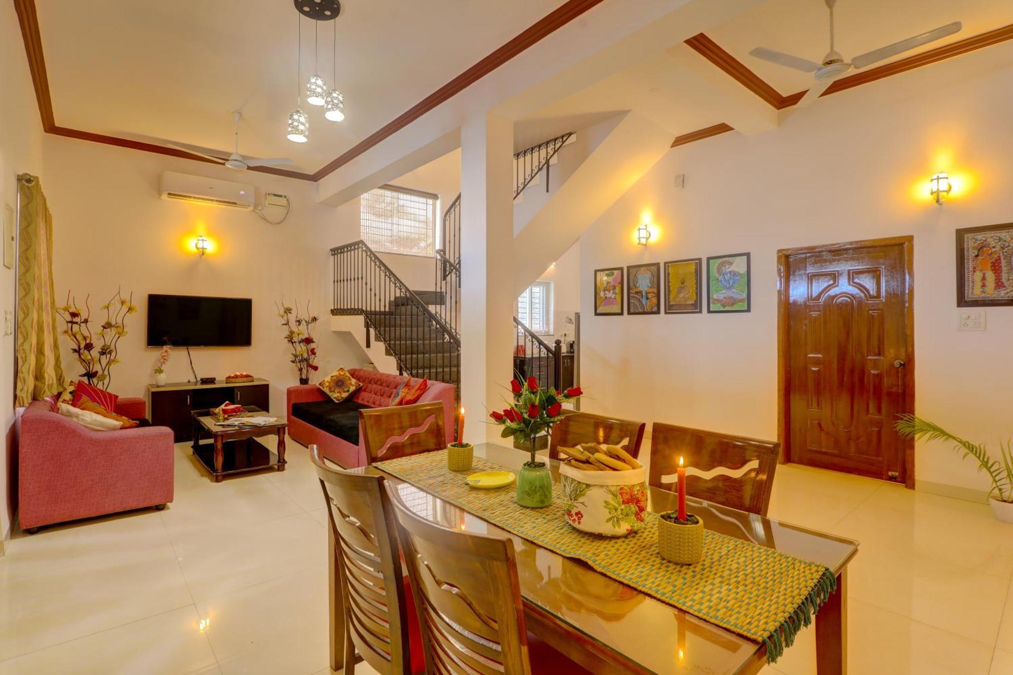 Jaqk Holidays - 9Bhk Villa For Big Groups, Private Pool-Wifi-Cartaker-Parking, North Goa บากา ภายนอก รูปภาพ