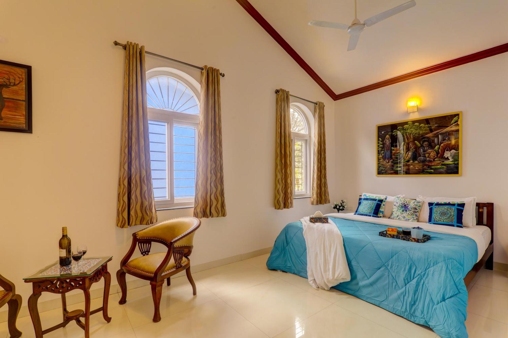 Jaqk Holidays - 9Bhk Villa For Big Groups, Private Pool-Wifi-Cartaker-Parking, North Goa บากา ภายนอก รูปภาพ
